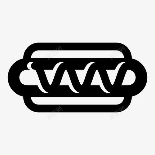 热狗美味视觉符号 从街头小吃到品牌LOGO的设计密码